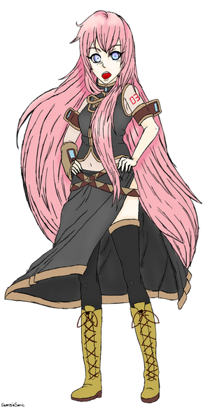 Collab w/ MangaDragon666: Megurine Luka