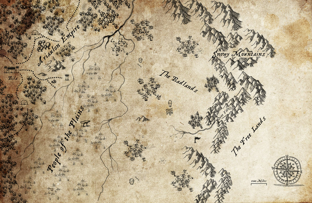 Dd Campaign Map by IanMckinney on DeviantArt