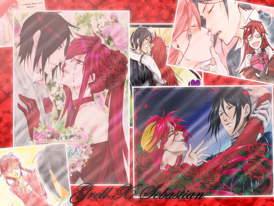 grell x sebby background