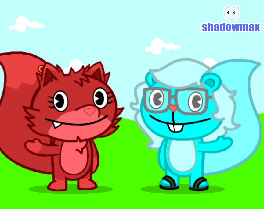 HTF Curly and Fluffy by shadowmax0HTF on DeviantArt