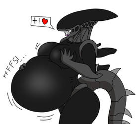 Com Xeno Girl pregnant Expansion Part2