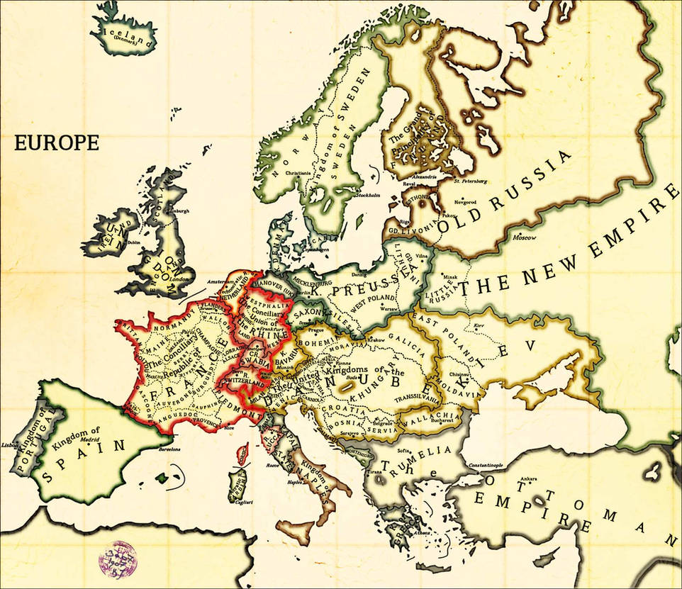 Map of Steamopera Europe II by Naeddyr