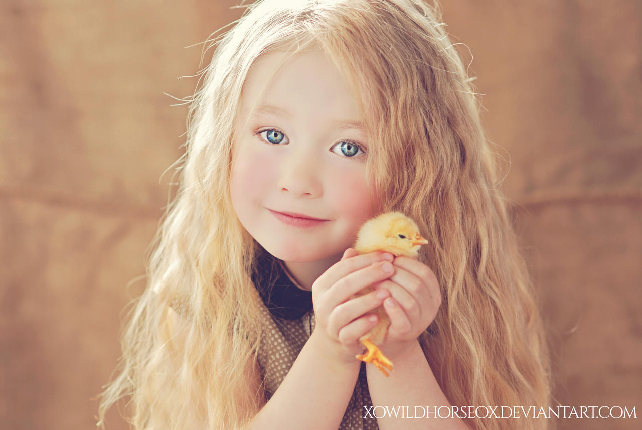 Girl With Chicken