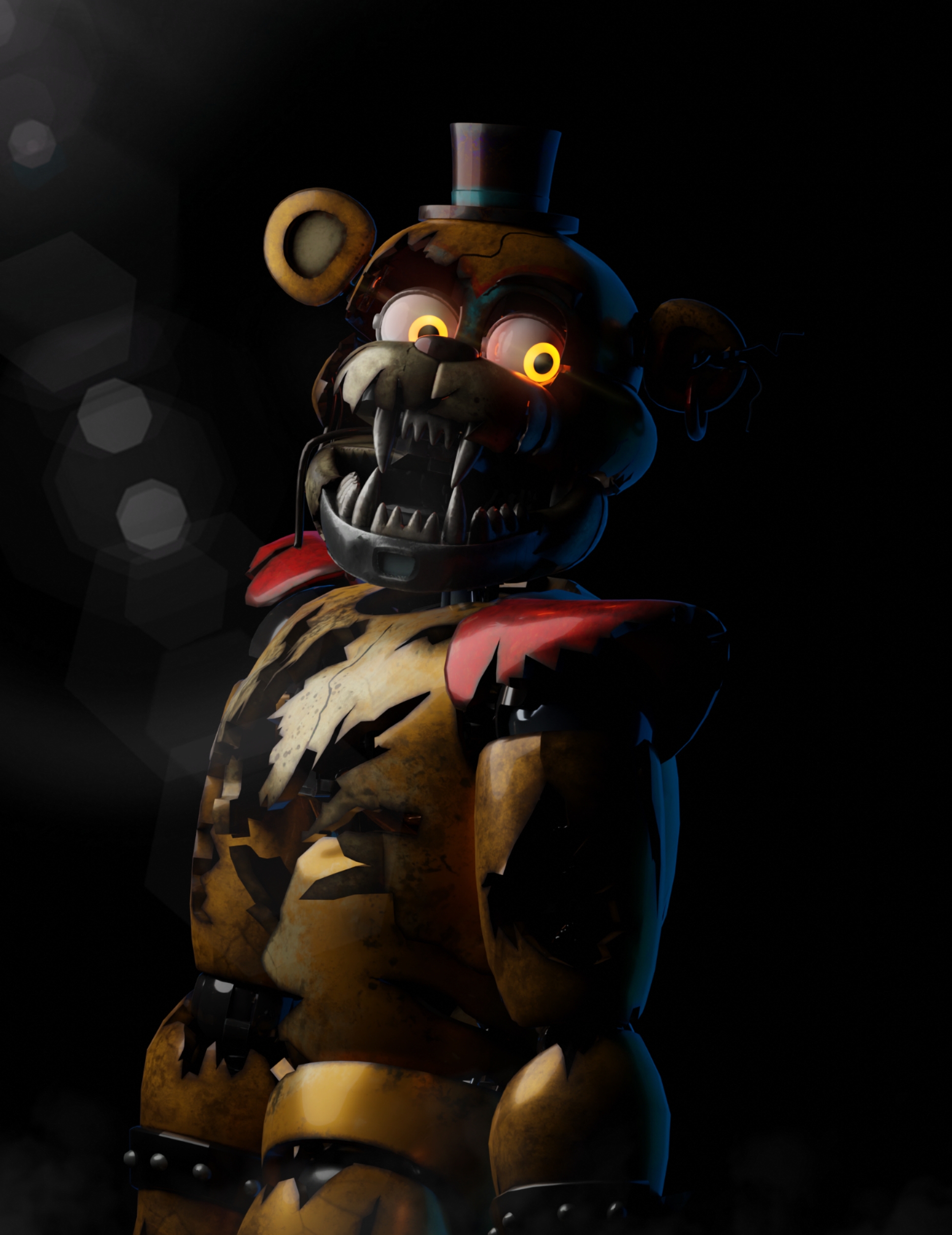 BUSTERS on X: FNAF SB RUIN Shattered Freddy Release!!! For