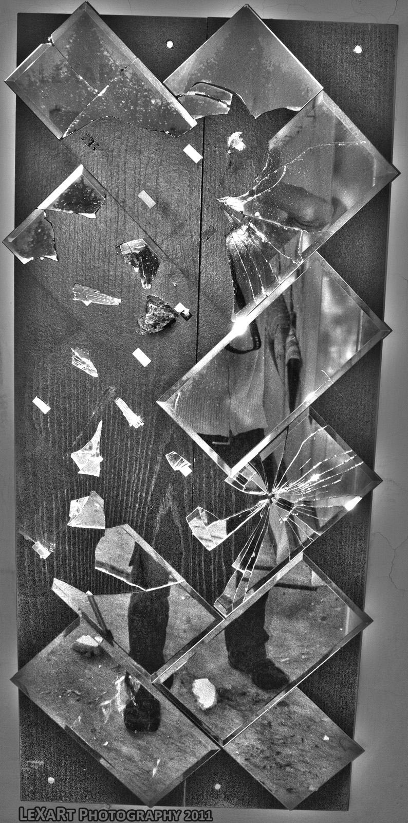 broken mirror