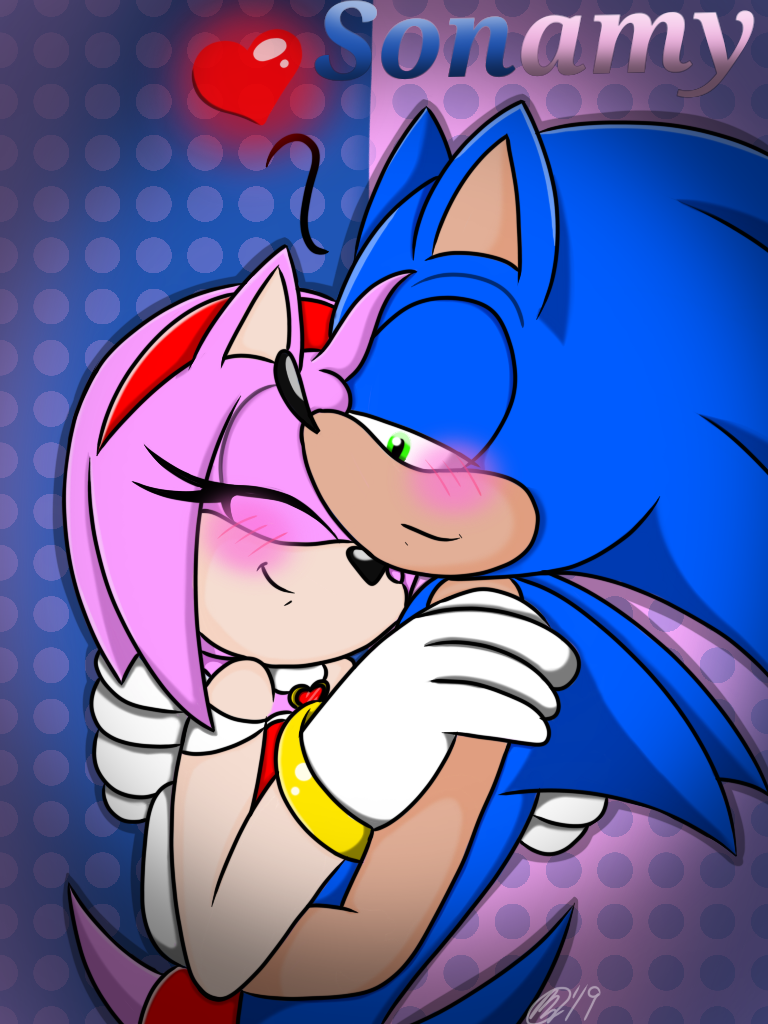 Sonamy Bed Cuddle by Emi - Fanart Central