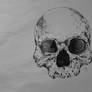 Stippled Skull