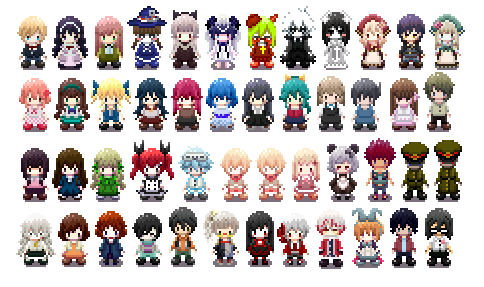 Practicing pixels! RPG Horror Games !(Batch 2)