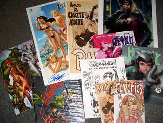 SDCC '11 Artists' Loot