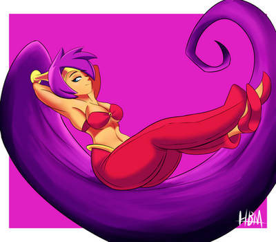 Relaxing Shantae