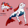Pokemon Concept #19 - Guppunch and Titaningen
