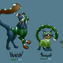 Pokemon Concept #32 - Feebungle Family