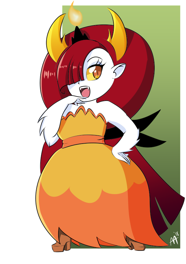 Hekapoo Expressions Hekapoo Anime Laugh by art-of-aa on DeviantArt