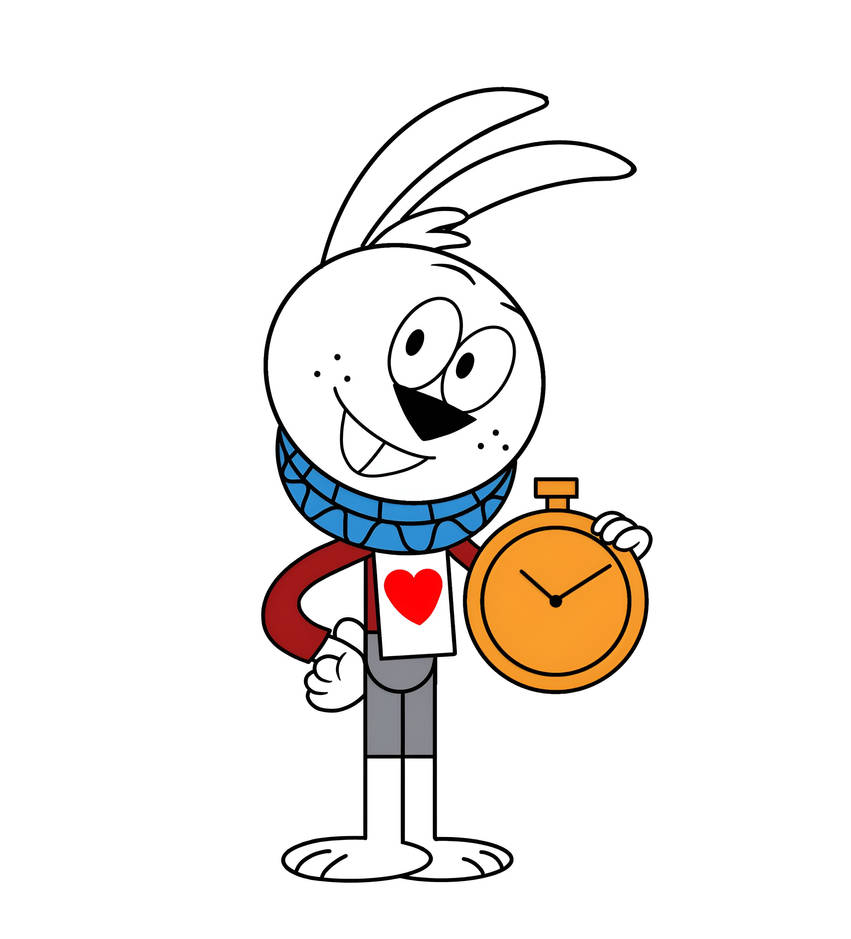 Warren Loud as White Rabbit by Rexsaurus2000 on DeviantArt