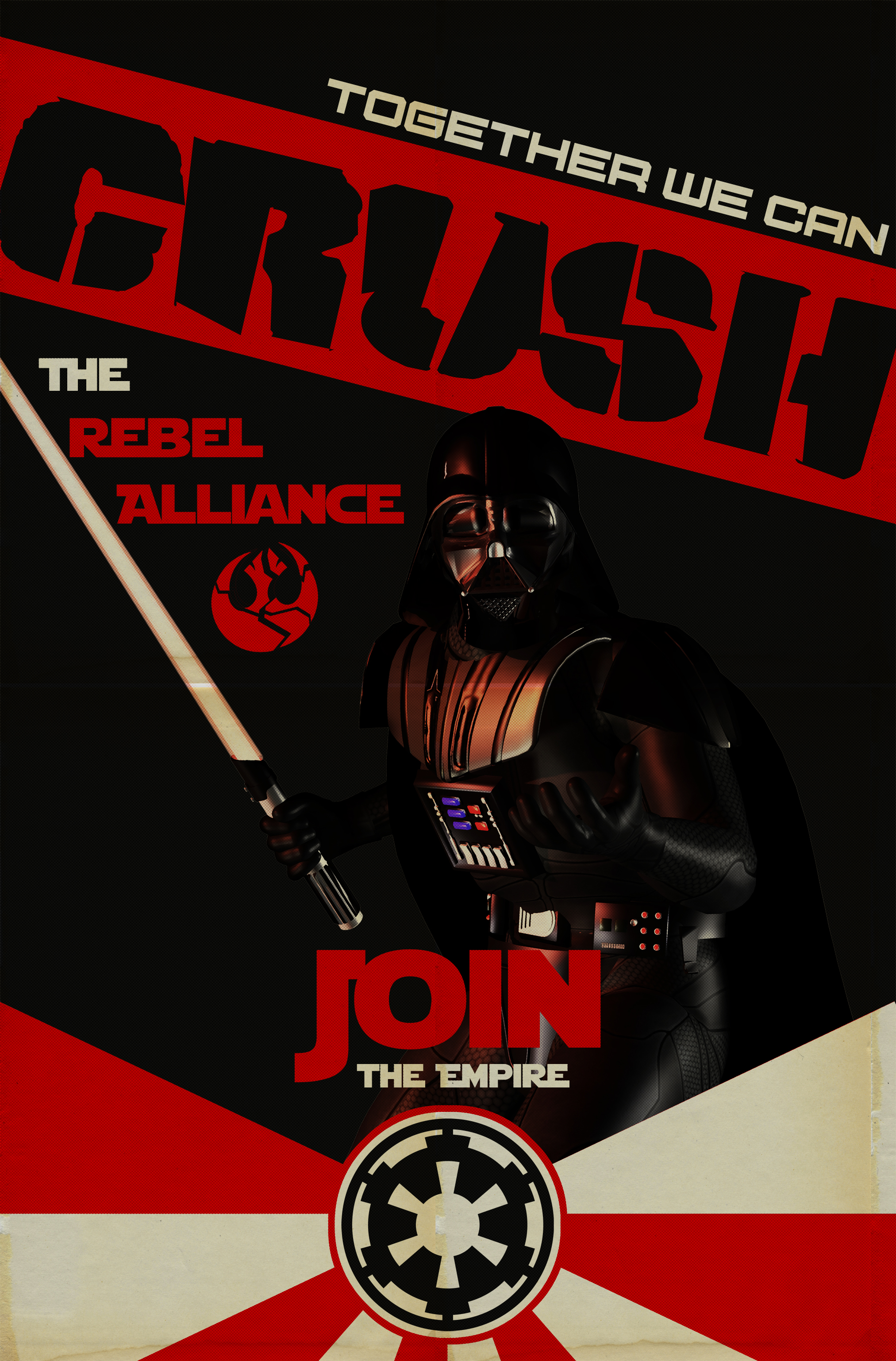 Vader Recruitment Poster