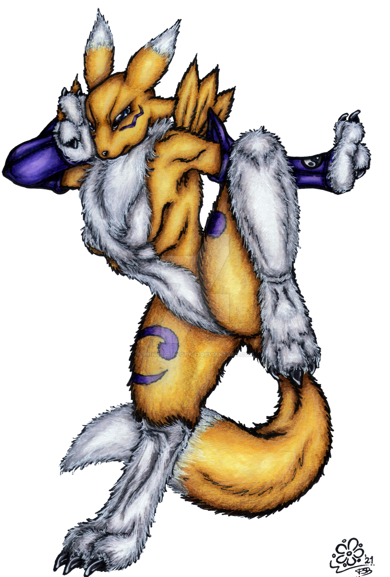 Render Ranamon + Comm - Render - Renamon + by Princess-Flopy-13 on DeviantArt
