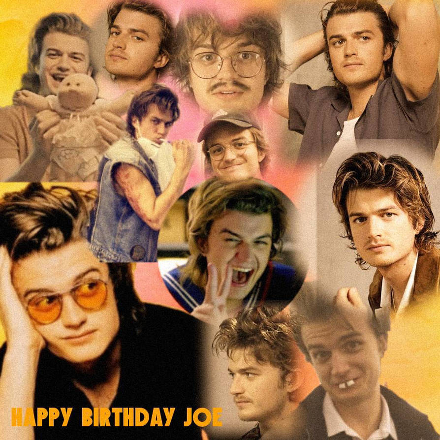 Happy birthday Joe keery by Multishippingfangirl on DeviantArt