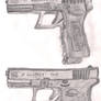 The Glock 17 and 19
