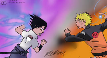 Naruto Vs Sasuke Fight