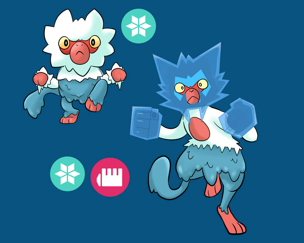 Monkey Pokemon by HolyLawndart on DeviantArt