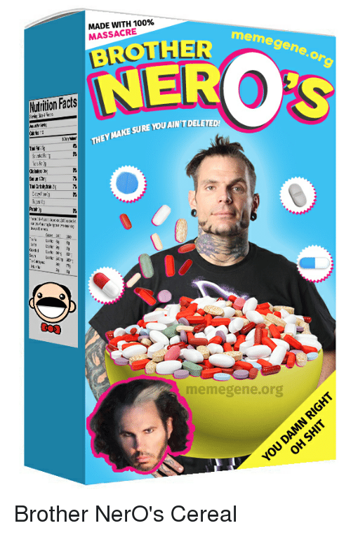 Brother NerO's Cereal