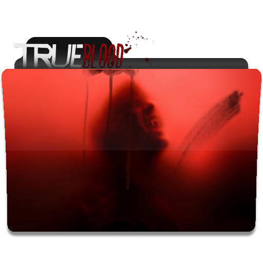 Blood Folder Icon True blood folder icon by vivvien on DeviantArt