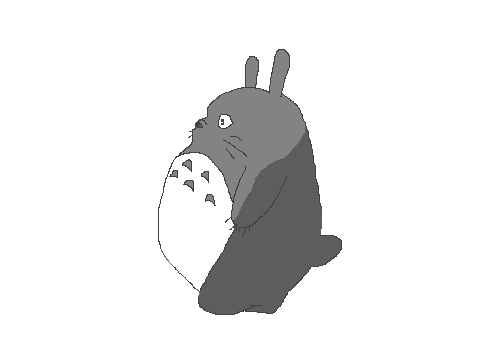 Totoro Walking By Vivvien On Deviantart Totoro Walking By Vivvien On Deviantart