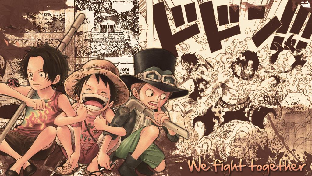 One Piece We Fight Together Wallpaper By Jotabr On Deviantart