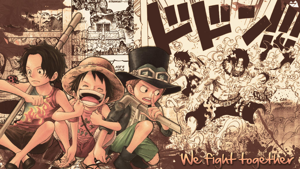 One Piece We Fight Together Wallpaper By Jotabr On Deviantart One Piece We Fight Together Wallpaper By Jotabr On Deviantart