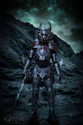 Daedric armor from Elder Scrolls Online