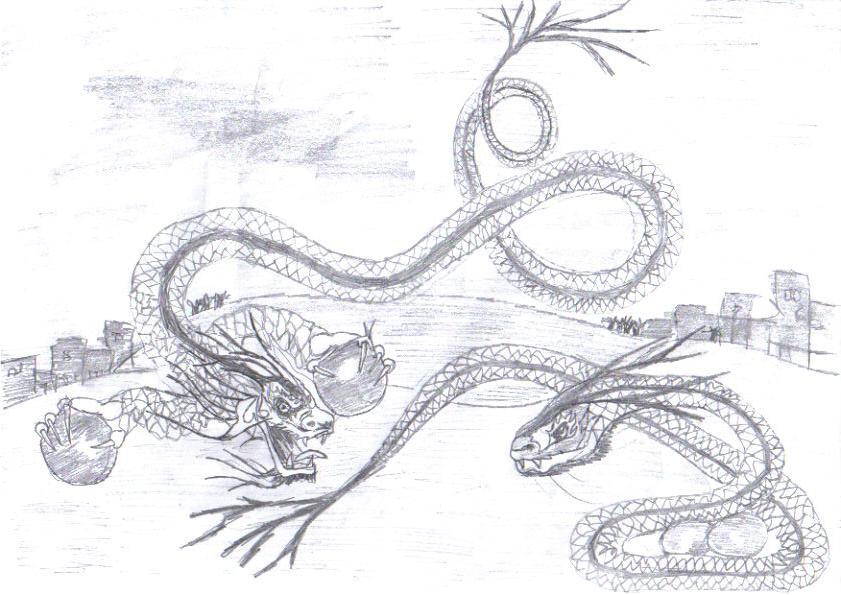 Dragons Fighting by MissNightmare on DeviantArt