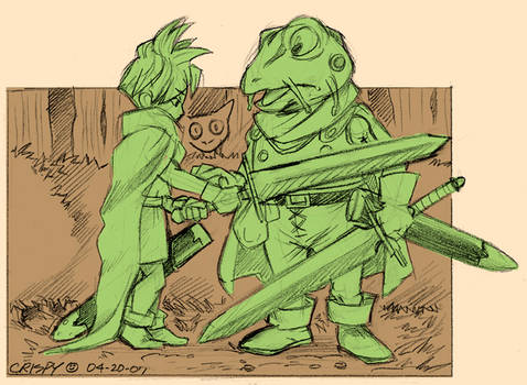 ChronoTrigger: Frog and Tata