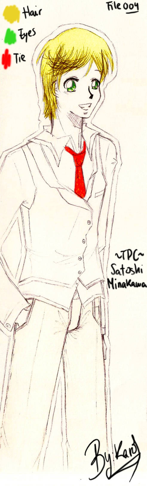 TPC-Satoshi Minakawa file by SumireKarol on DeviantArt