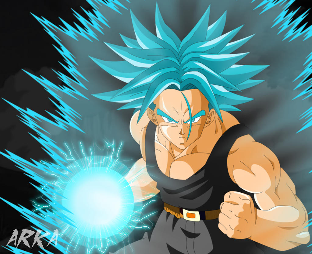 Trunks SSGSS - Super Saiyajin Azul by CFFC2010