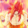 Goku Super Saiyan God - Super Saiyajin Dios