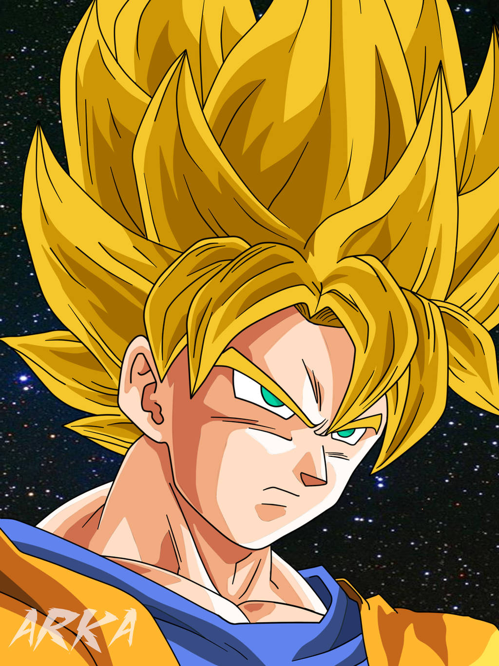 Goku Super Saiyan - Super Saiyajin by CFFC2010