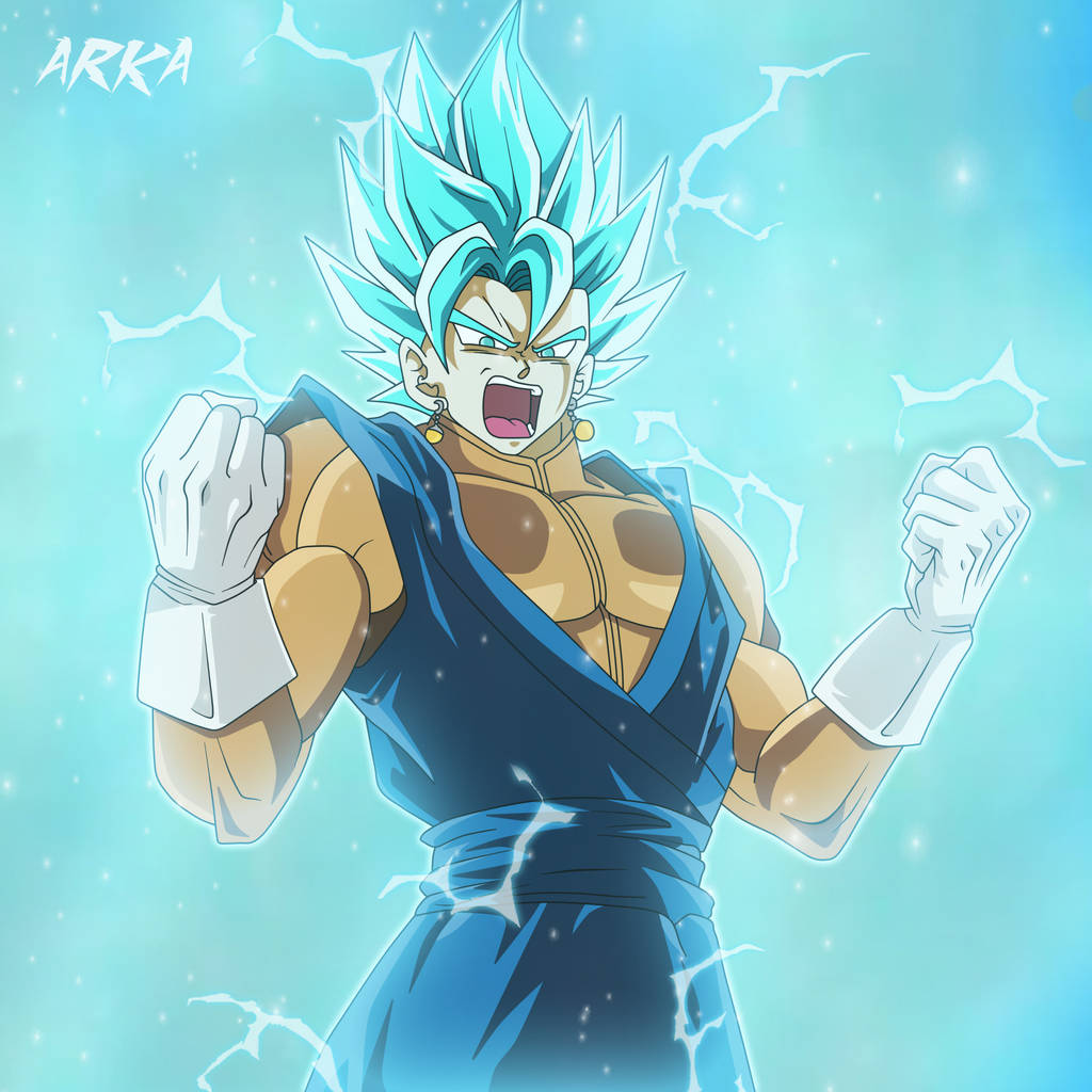 Vegetto Super Saiyan Blue - Super Saiyajin Azul by CFFC2010