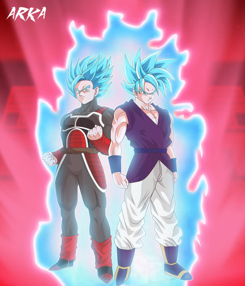 Tyke n Kal Super Saiyan Blue + Kaioken by CFFC2010
