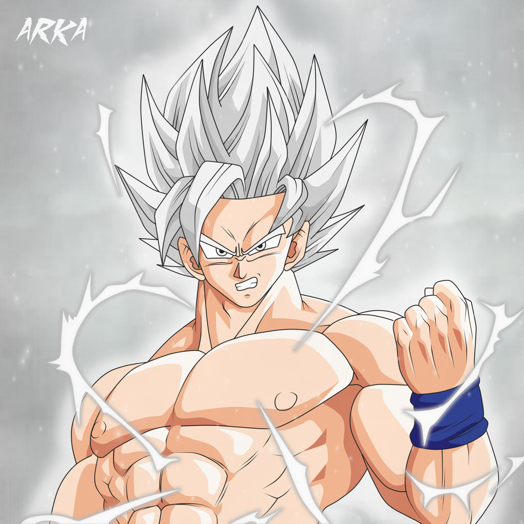 Goku Super Saiyan White - Super Saiyajin Blanco by CFFC2010