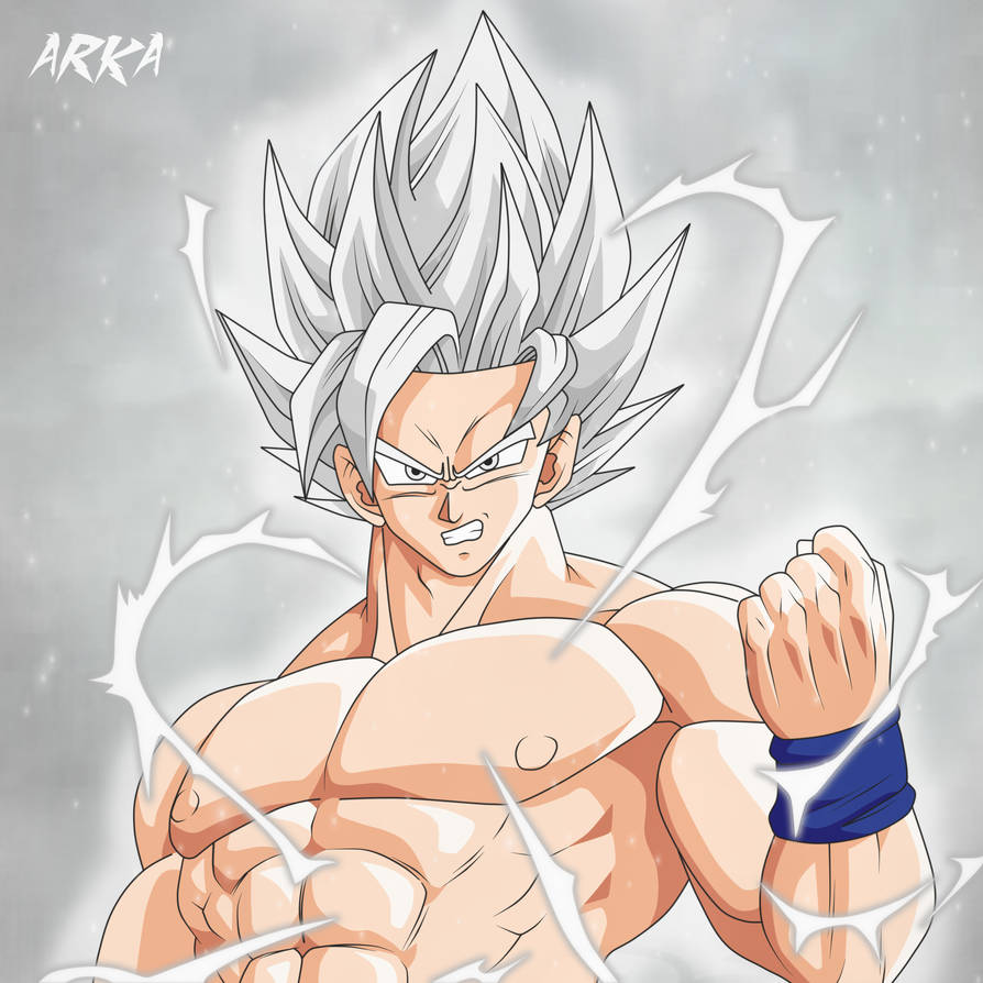 Goku Super Saiyan White - Super Saiyajin Blanco by CFFC2010