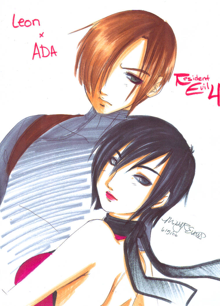 Leon X Ada by bloody-goodness on DeviantArt