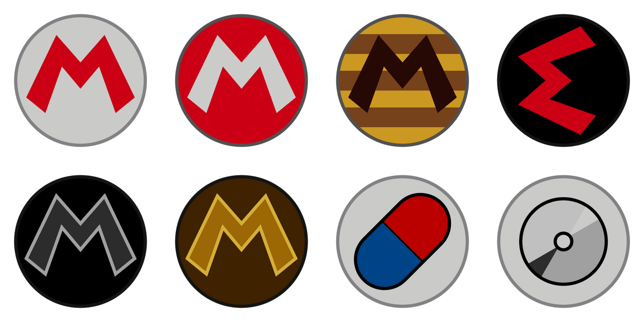 Mario Emblems By J Yoshi64 On DeviantArt