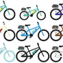 Bike Frame palette swaps - Rosalina