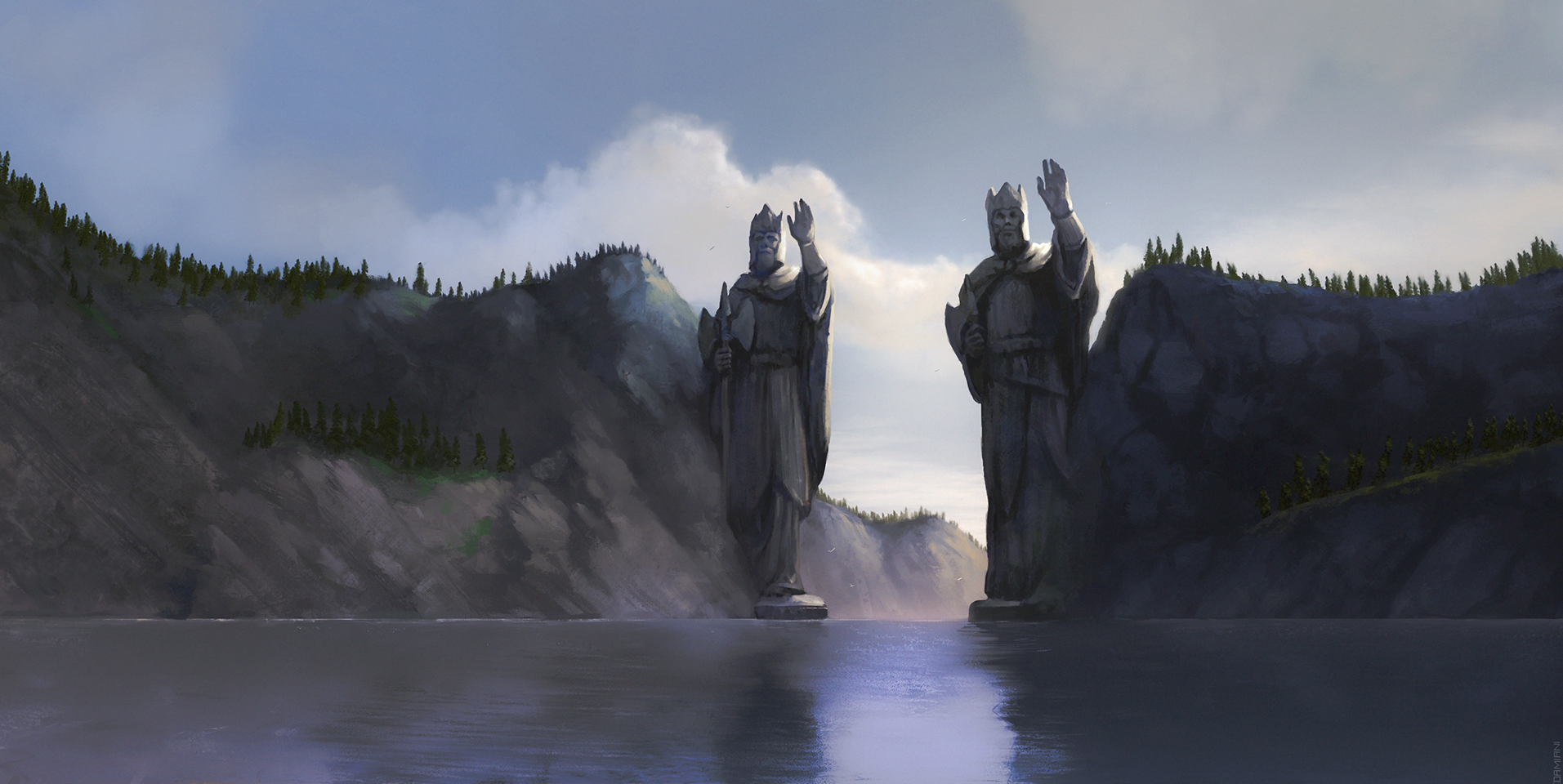 Welcome to Minas Tirith by Syntetyc on DeviantArt