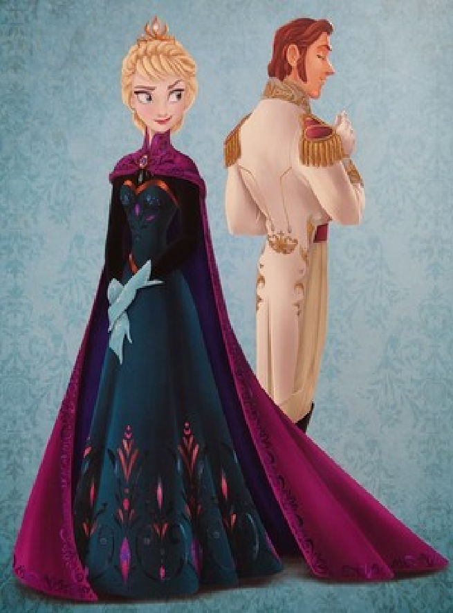 Elsa Princ Queen Elsa and Prince Hans - Walt Disney's Frozen by BQuilbio7103 on ...