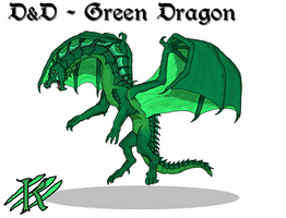 Forgotten Realms - Green Dragon