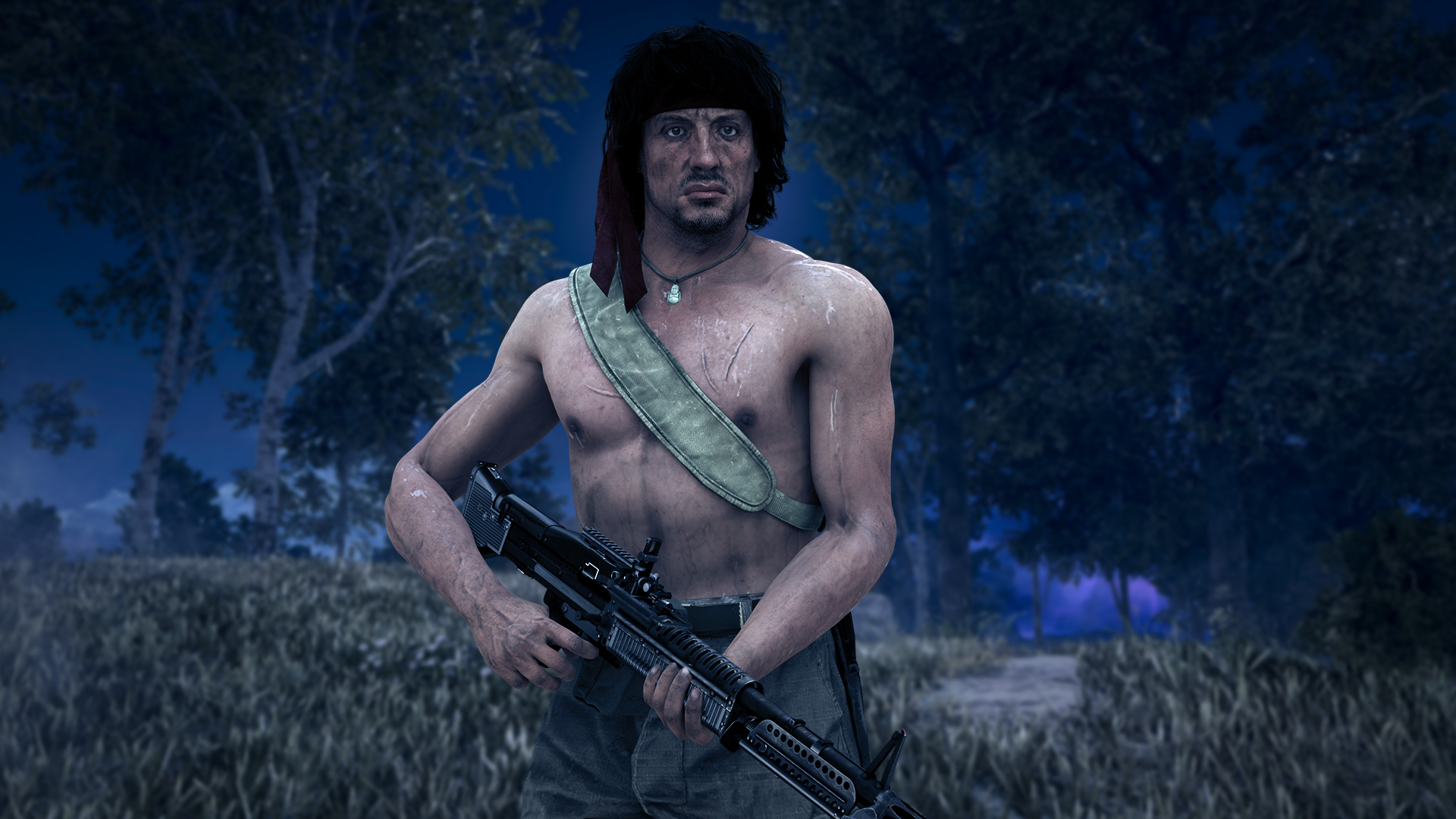 Call of Duty Rambo Render Remake by OfficialWiel on DeviantArt
