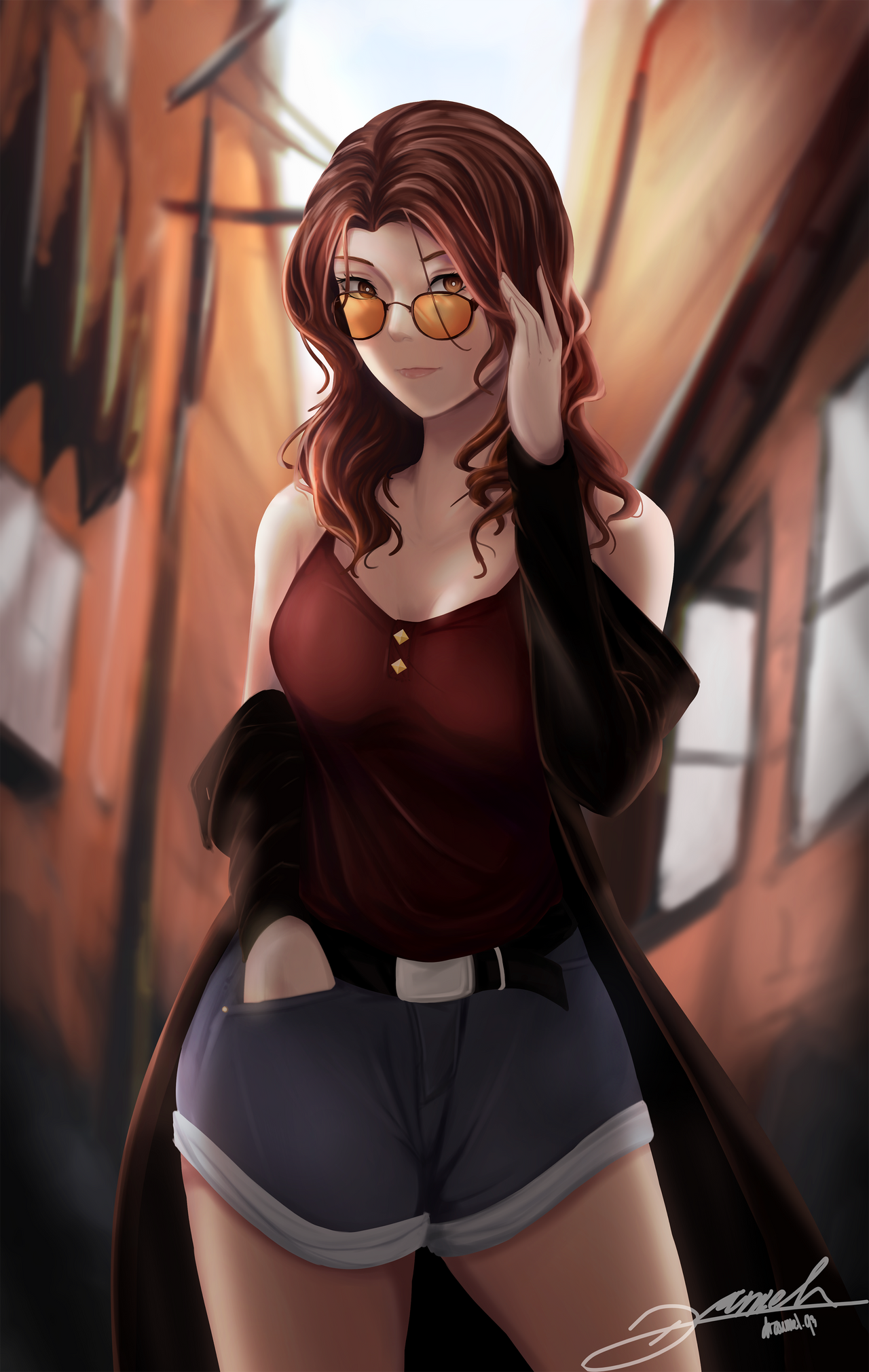 Random D Woman Original - Random Girl 02 by drawnielart on DeviantArt