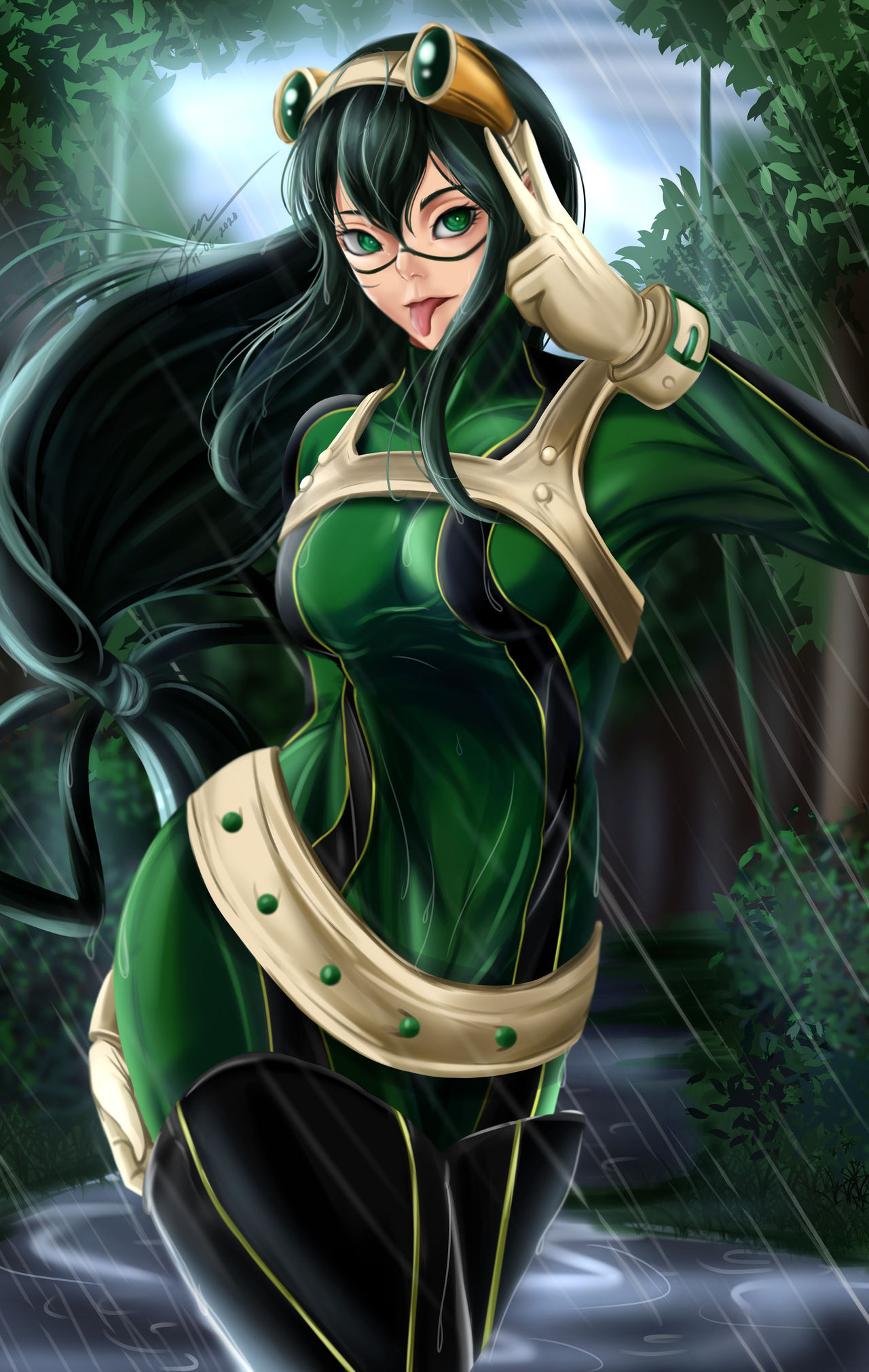 Fanart Tsuyu Asui By Drawnielart On DeviantArt fanart-tsuyu-asui-by-drawnielart-on-deviantart