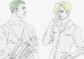 Zoro and Sanji... Again!